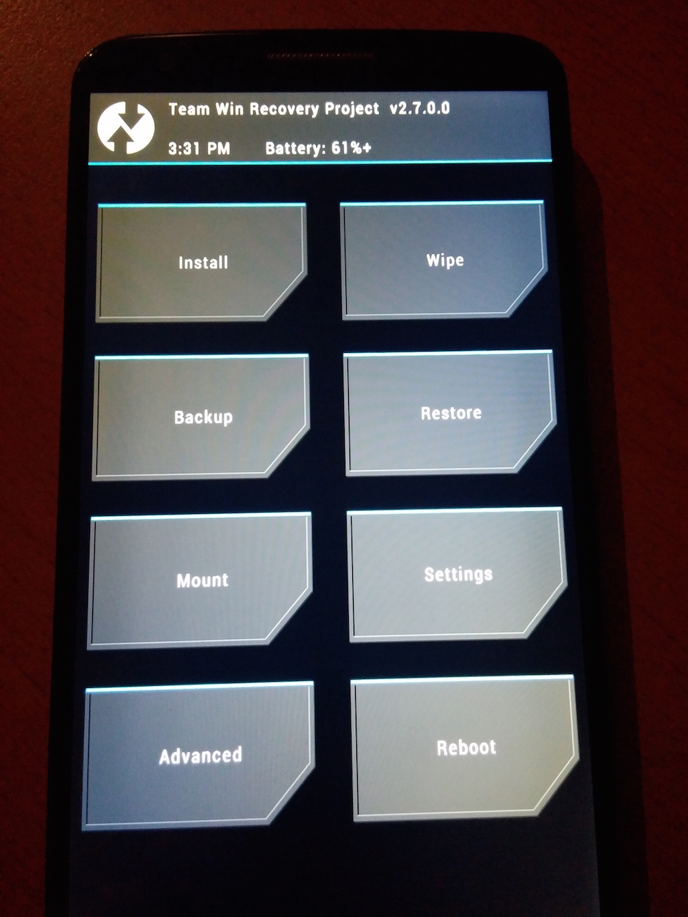 LG G2 Recovery Mode