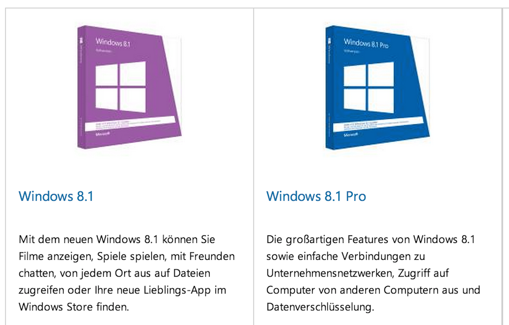 Windows 8 Lizenzschlüssel