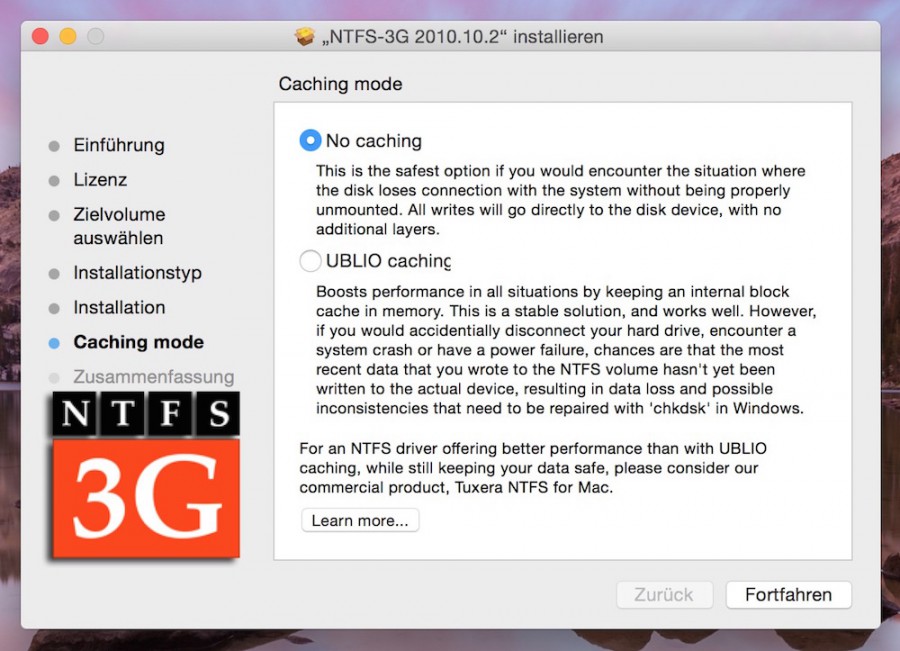 ntfs 3g treiber