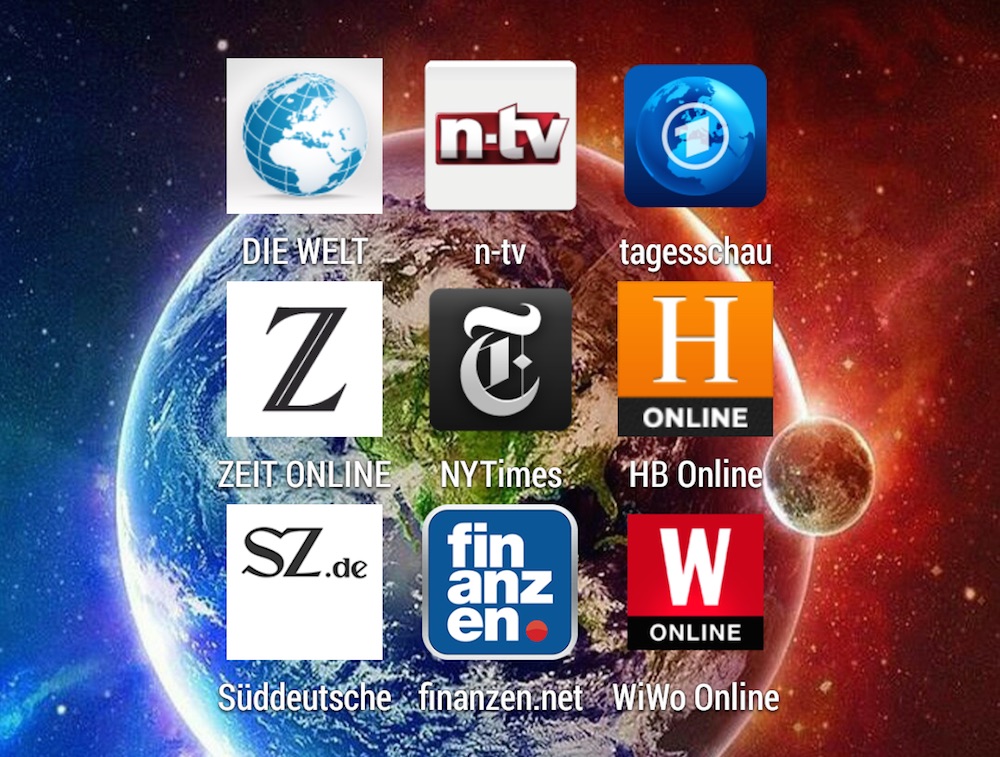 Seriöse Nachrichten Apps