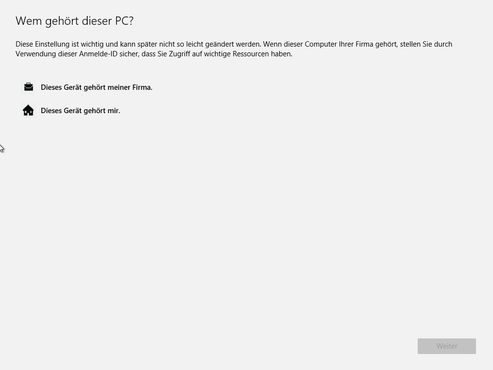 Windows 10 installieren (Bild: Screenshot Windows 10).