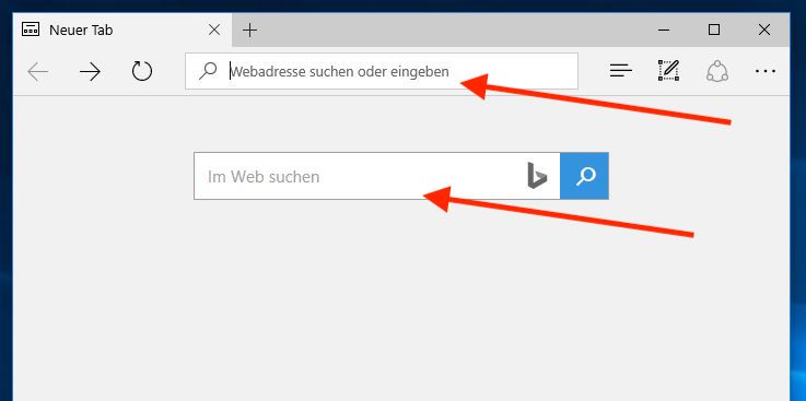 Microsoft 10 Edge Suchmaschine ändern