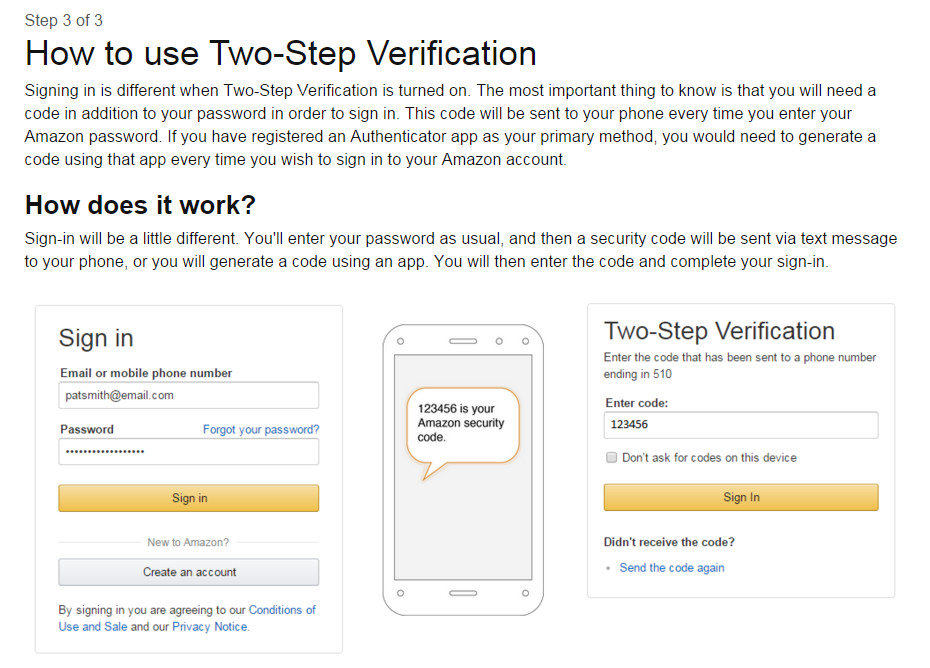 Amazon Zwei Faktor Amazon Zwei Faktor