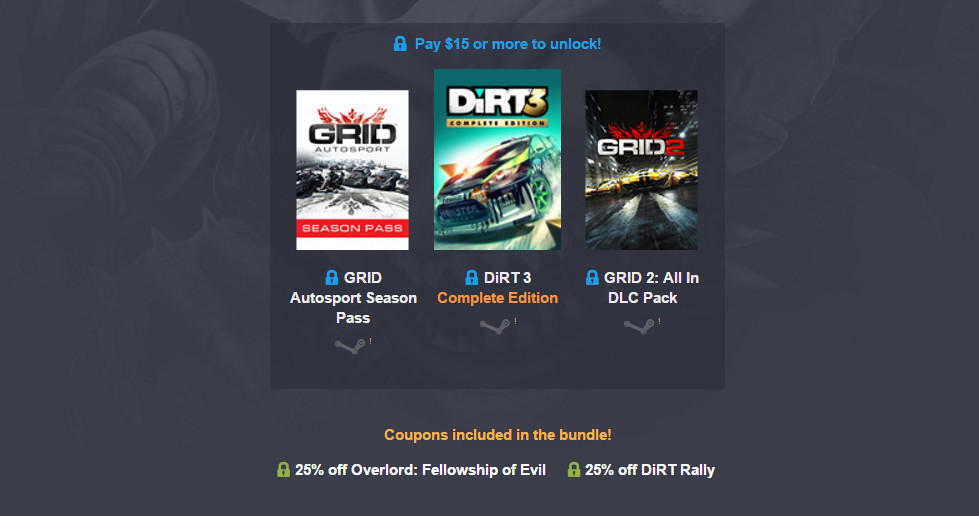 Humble Codemasters Bundle (Bild: Screenshot Humble Bundle).