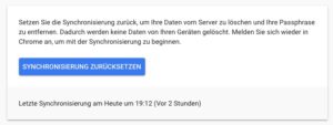 Google Chrome Gespeicherte Passwörter online löschen