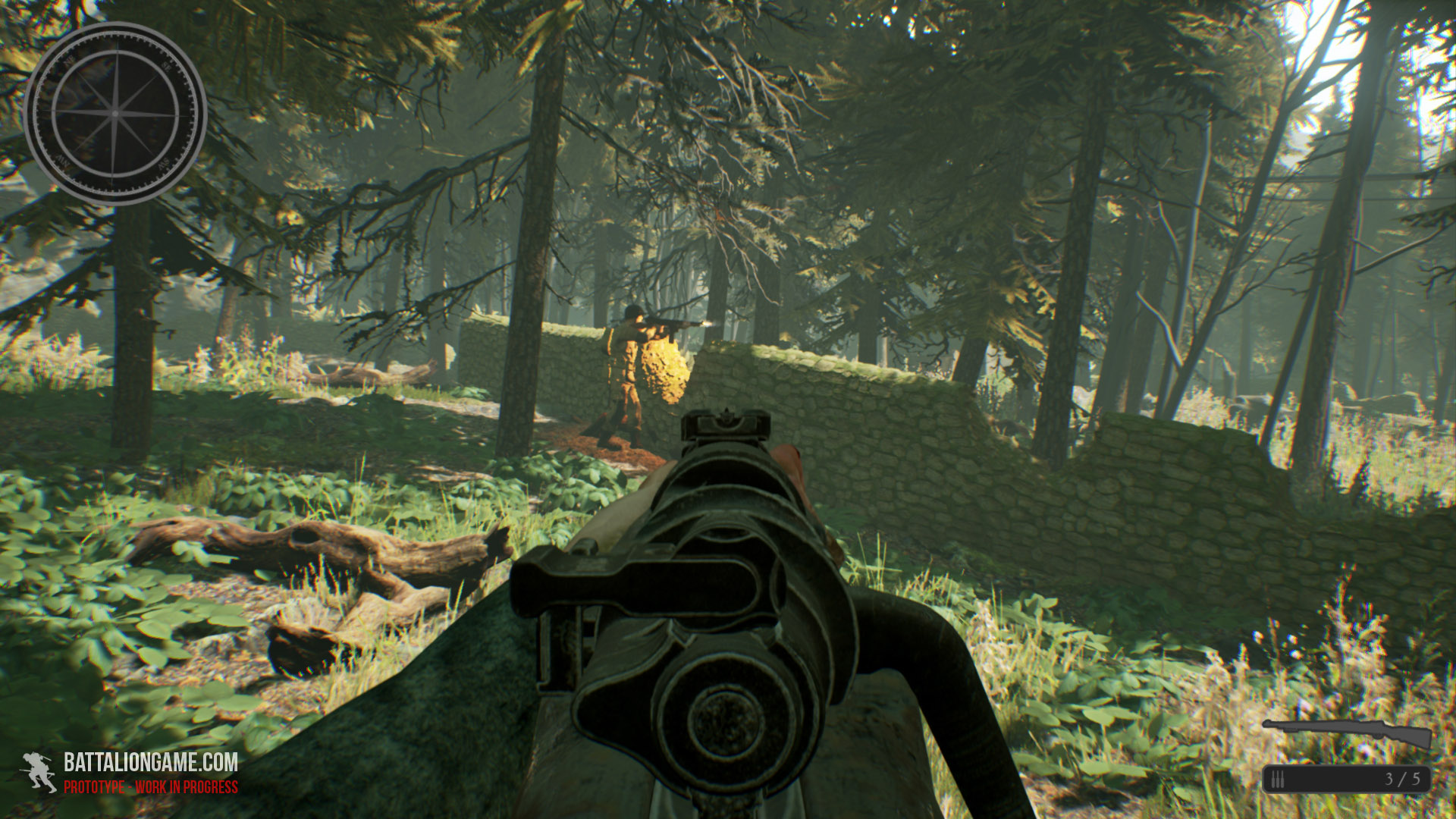 Battalion 1944 In-Game Wald