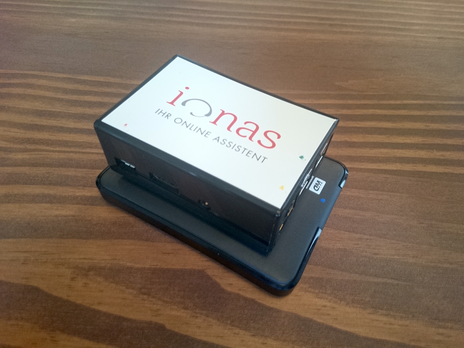 ionas-Server Home mit Festplatte