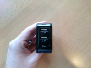 EasyAcc 24W Dual-Port USB Ladegerät Testbericht