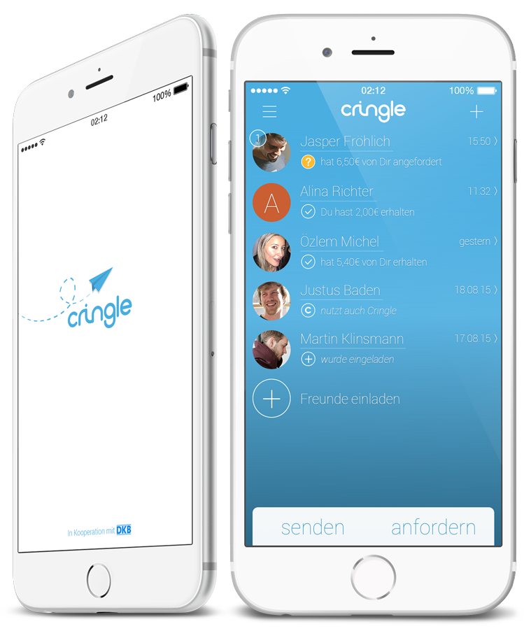 Cringle ist für Android und iOS verfügbar (Bild: Cringle.net).