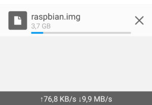 Resilio Sync Übertragungsrate Android