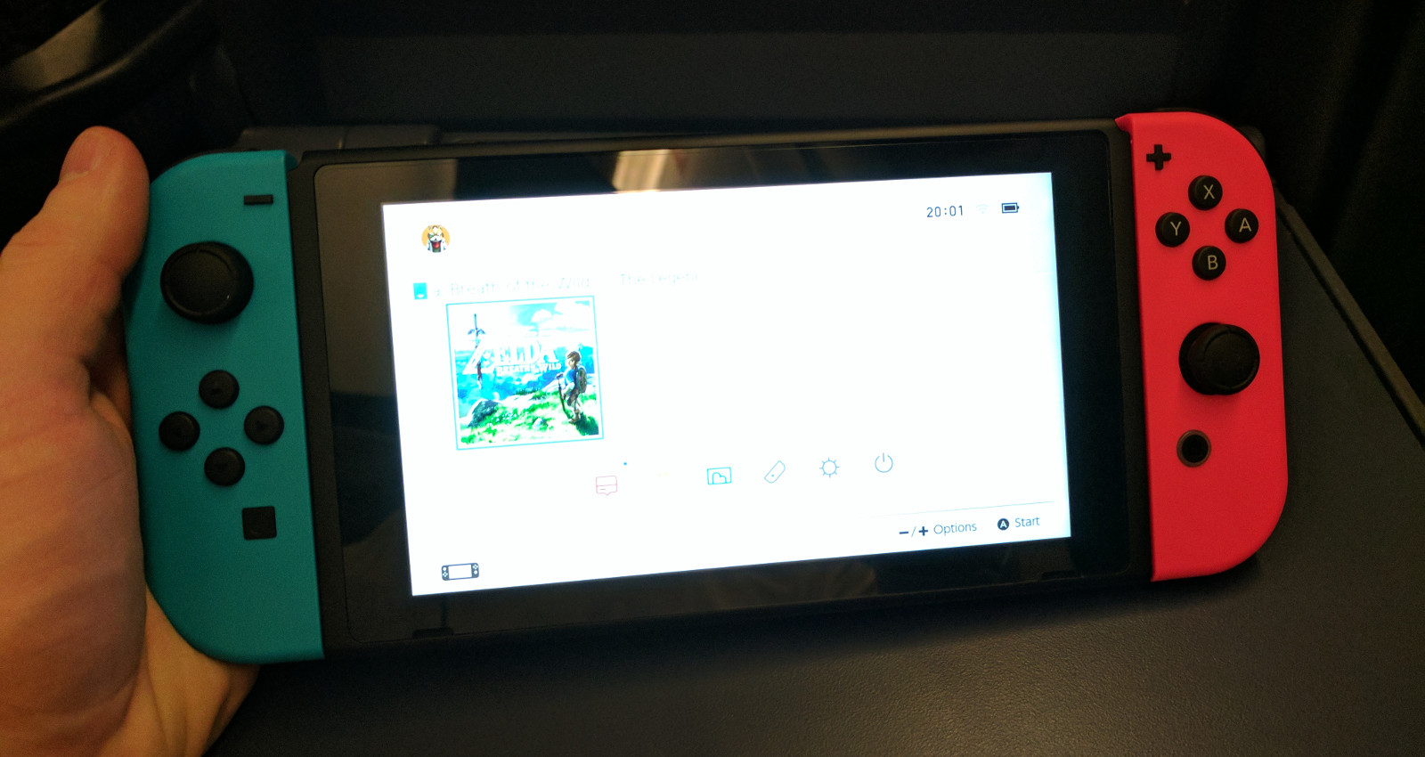 Nintendo Switch Ergonomie