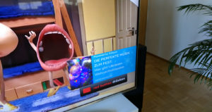 Werbung auf LG Fernseher