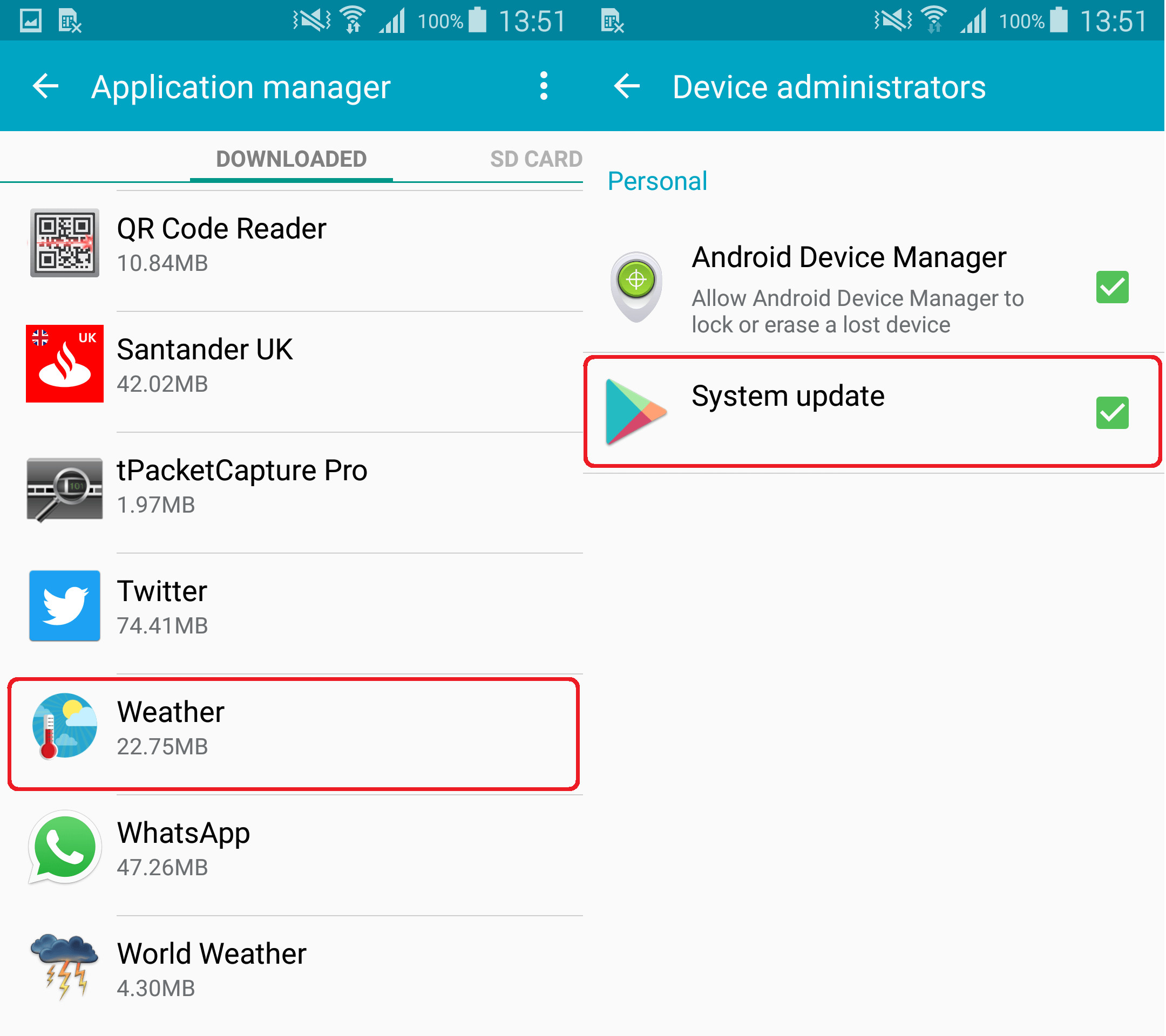 Android Banking-Trojaner deinstallieren