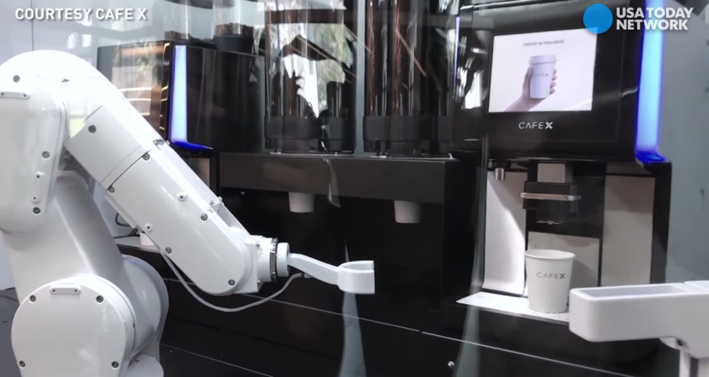 Barista Roboter für Kaffee
