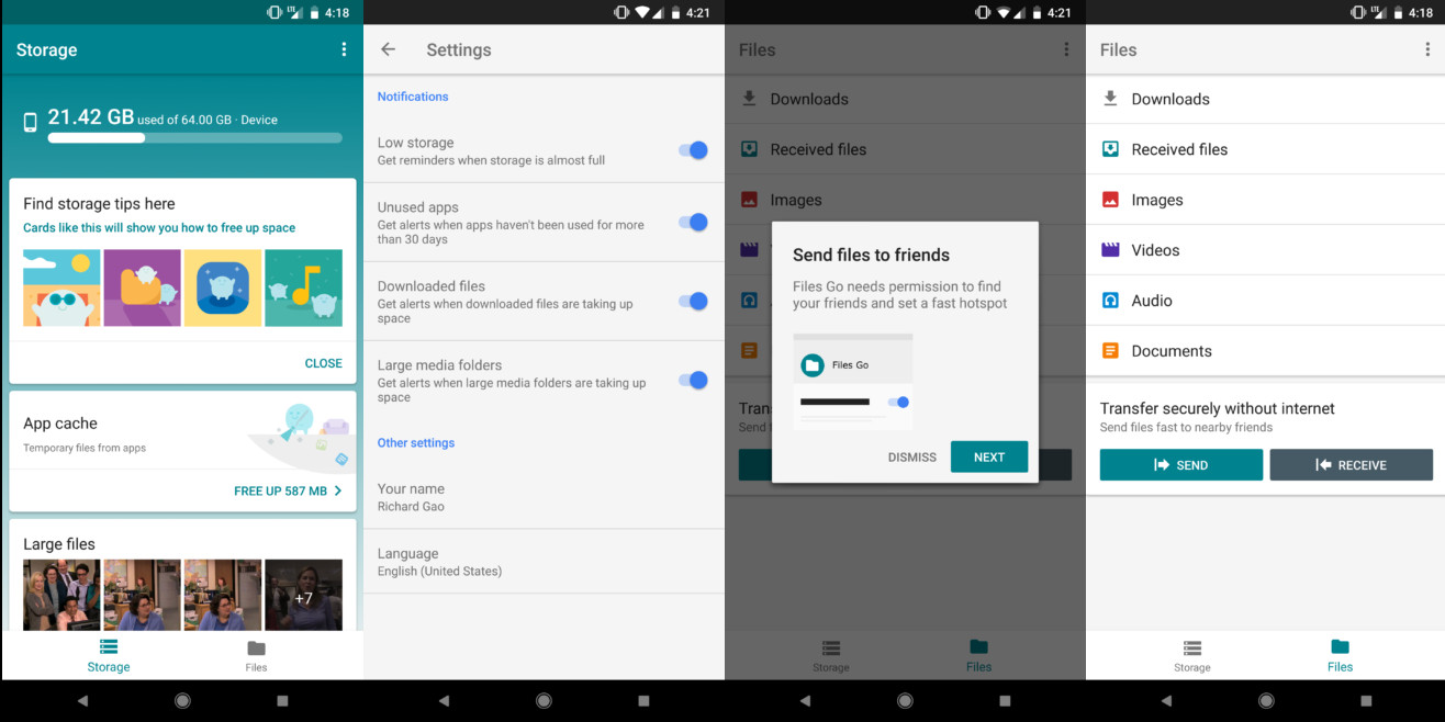 Google Files Go