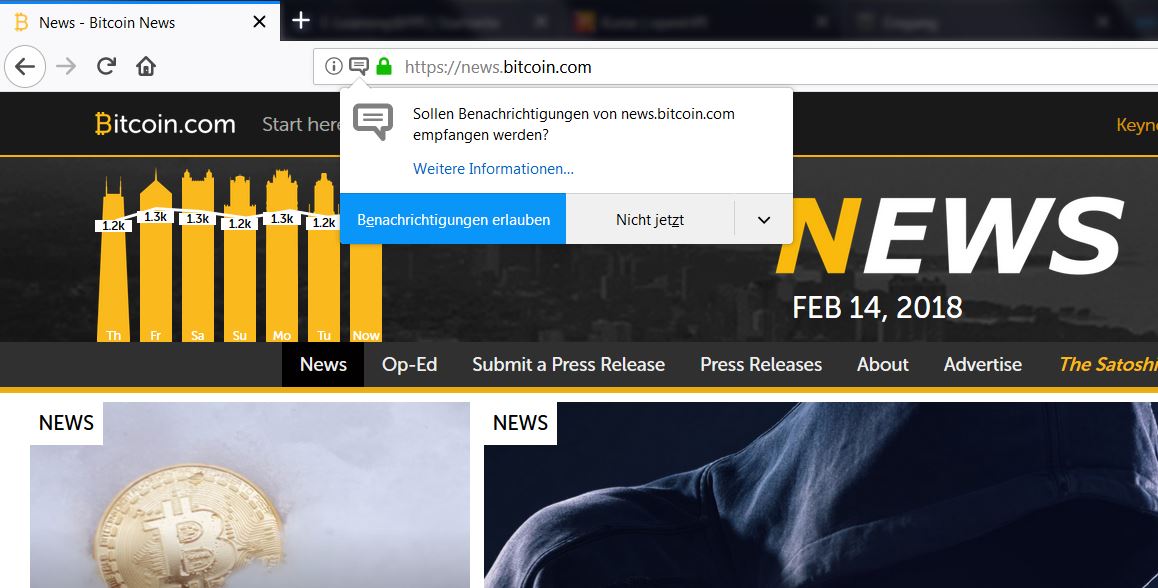 Firefox Benachrichtigungen ausschalten