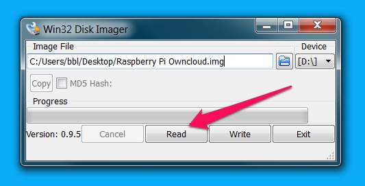 Backup einer Raspberry Pi SD-Karte