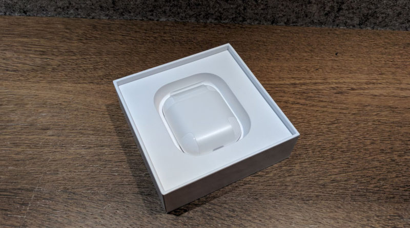 Unboxing der Apple AirPods