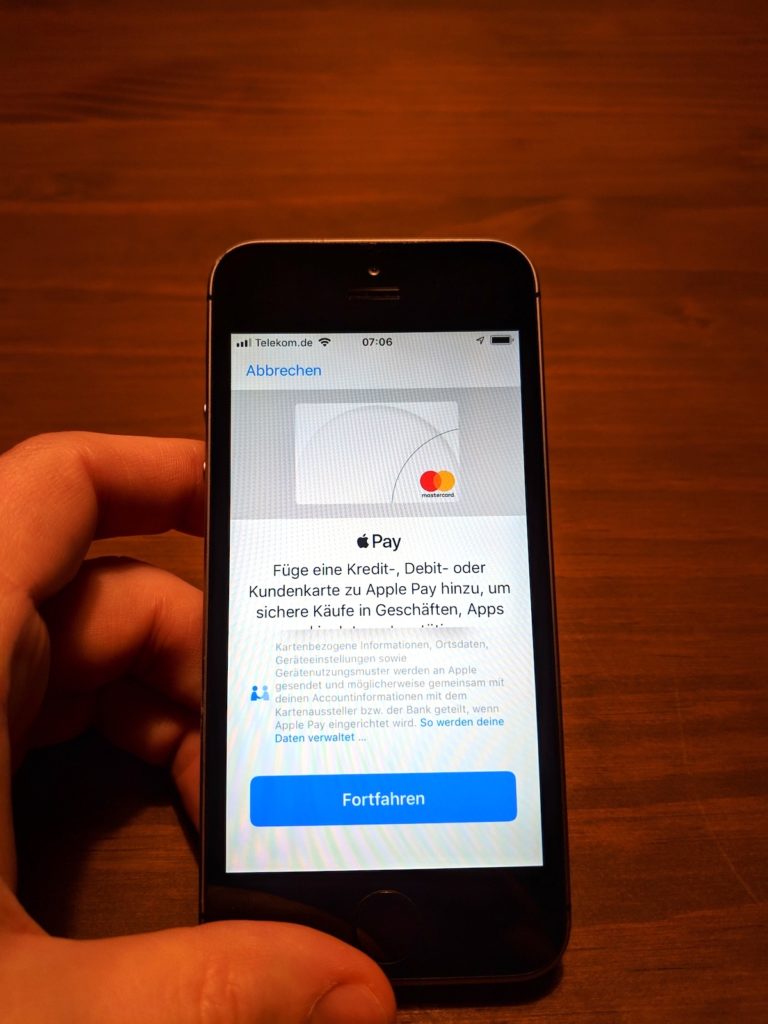 Apple Pay in Deutschland
