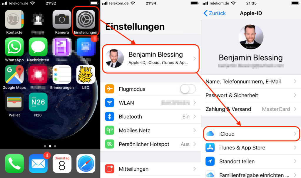 iPhone-Suche löschen