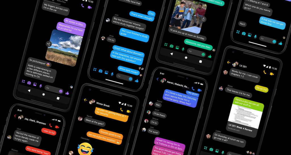 Facebook Messenger: Nachtmodus steht zur Verfügung