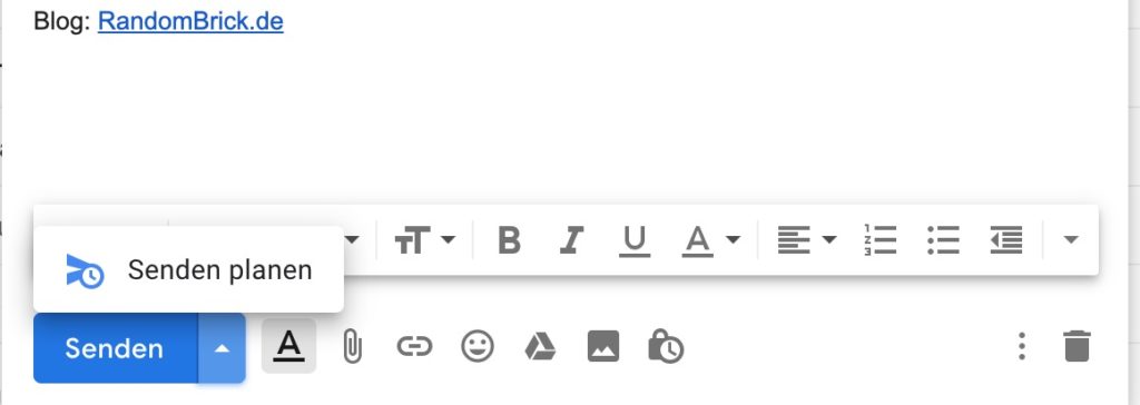 Gmail E-Mails planen