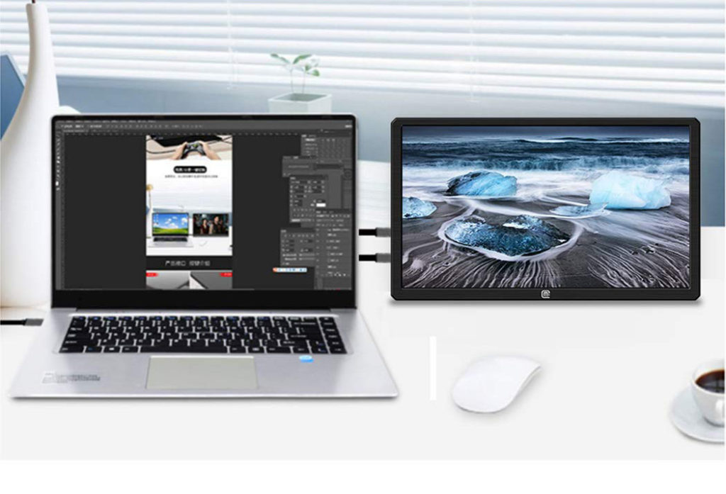 Das Magedok Display in 13,3 Zoll mit USB-C