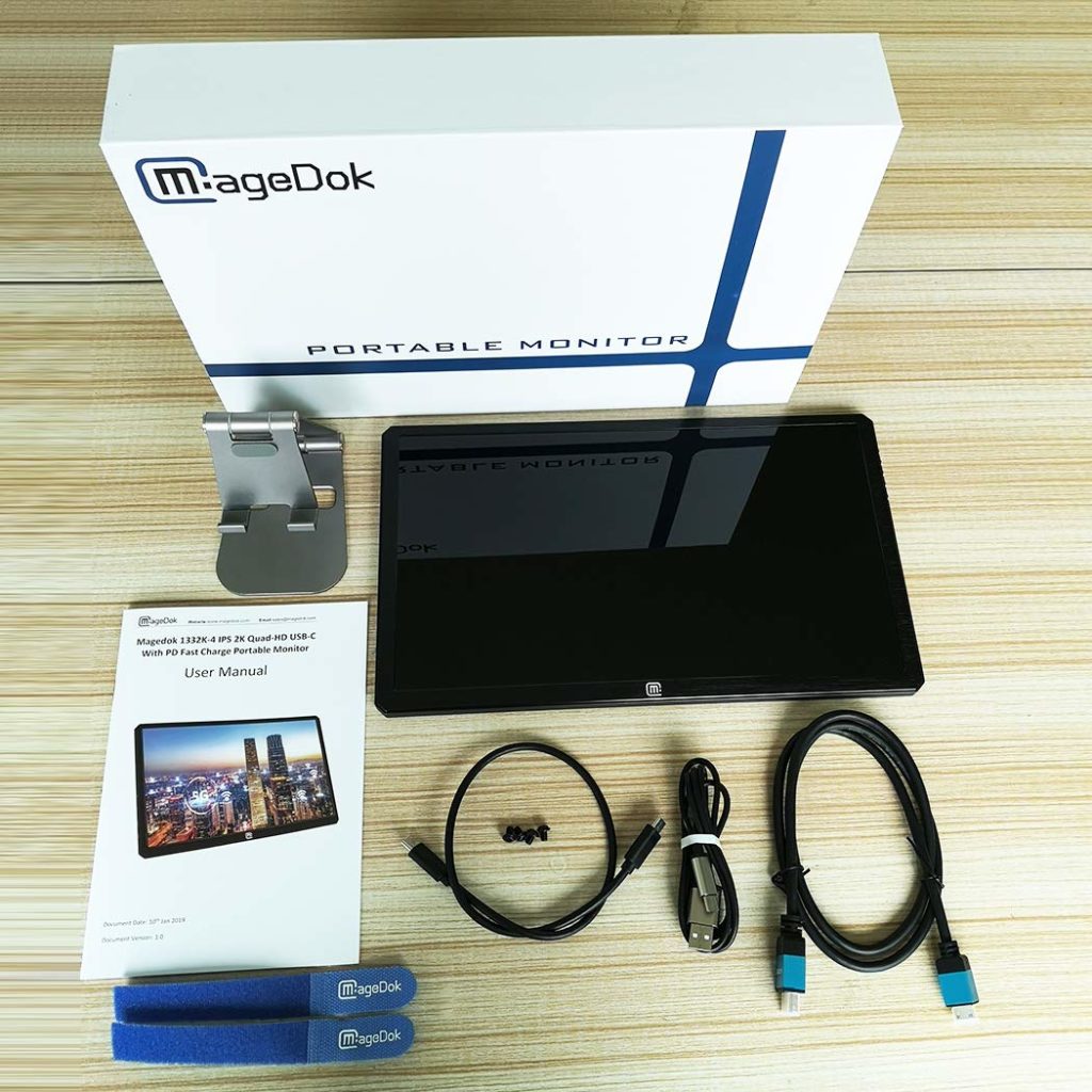 Das Magedok Display in 13,3 Zoll mit USB-C