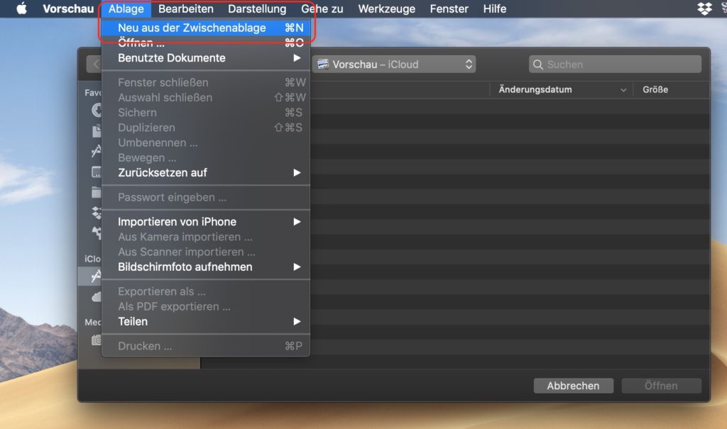 Mehrere PDFs unter macOS durchsuchen und drucken