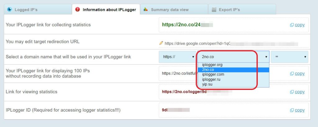 IP-Logger URL kürzen
