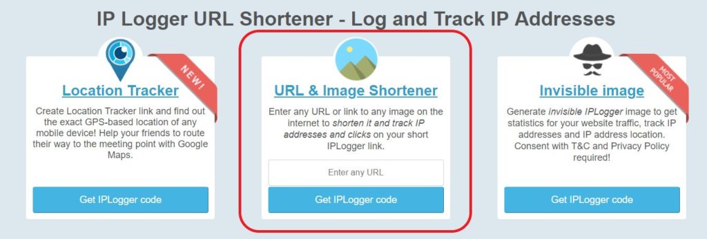 IP-Logger Webseite