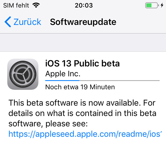 iPhone iOS Beta installieren