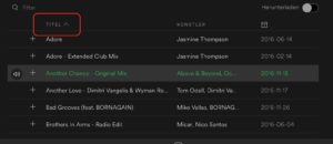 Spotify Sortierung der Playlist wiederherstellen