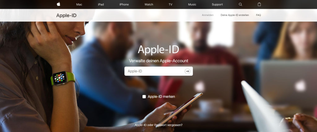 Apple-ID ändern