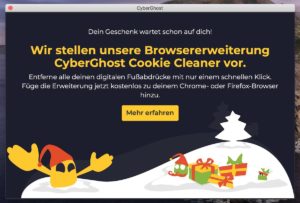 CyberGhost Werbung