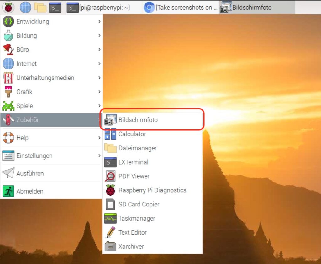 GNOME Screenshot installieren