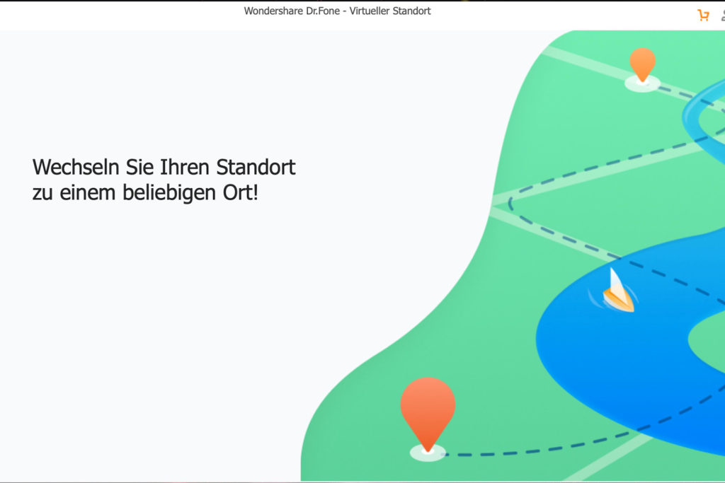 Dr.Fone GPS-Standort ändern