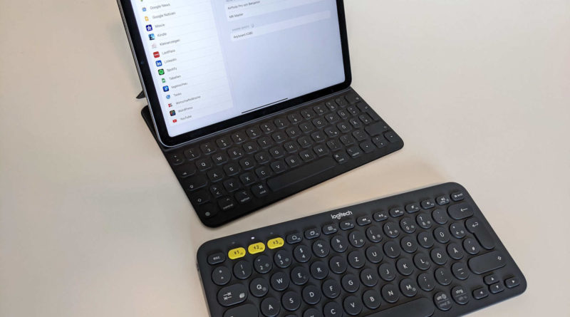 Apple iPad mit Tastatur verbinden