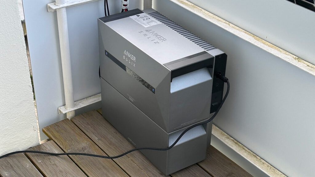 Balkonkraftwerk mit Anker Solix Solarbank 2 Pro
